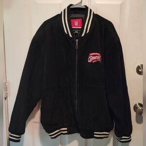 NE Patriots Superbowl XXXVIII embroidered jacket size large